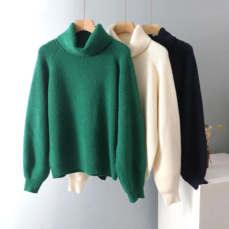 Turtleneck Women, Plain Turtleneck | Stylish - Comfortable - Perfect for Formal and Casual Occasions