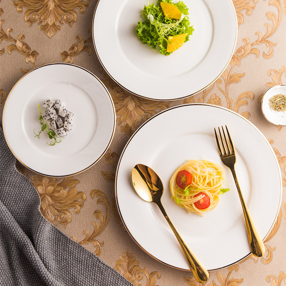 Beverly™ Bestek Dinerset | Luxe 24-Delige Tafelbestek Set voor 6 Personen