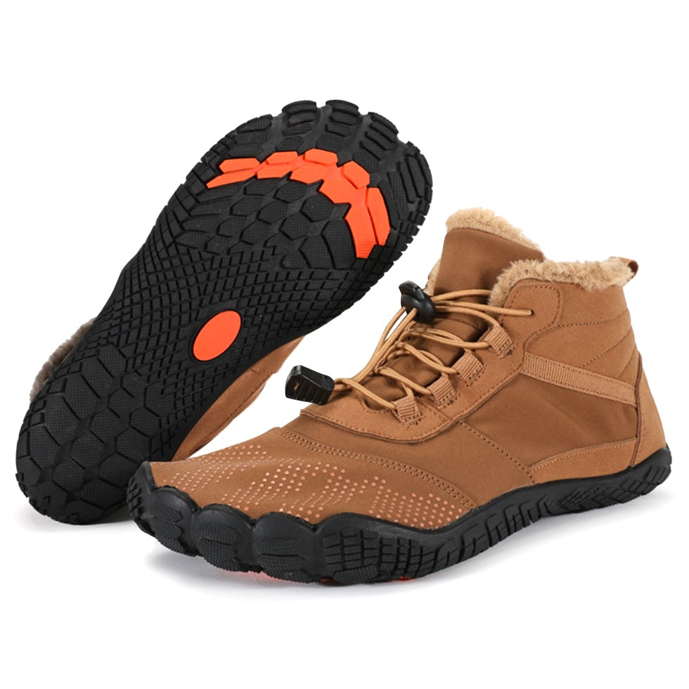 Glador High Barefoot Schoenen | Barefoot schoenen | Warme hoge barefoot wandelschoenen voor alle seizoenen
