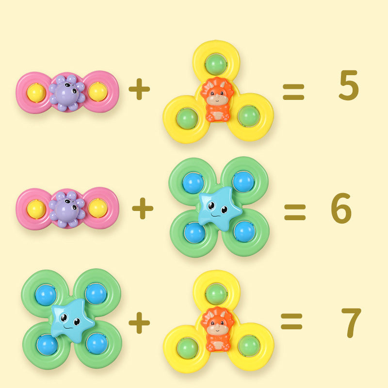Baby Spinner - Draaibaar Speelgoed voor Baby's (set van 3)