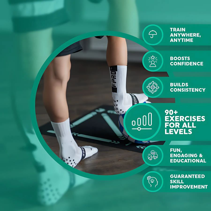 FootSkill Training Mat | Sport & training | Voetbal trainingsmat met bijbehorend videoprogramma