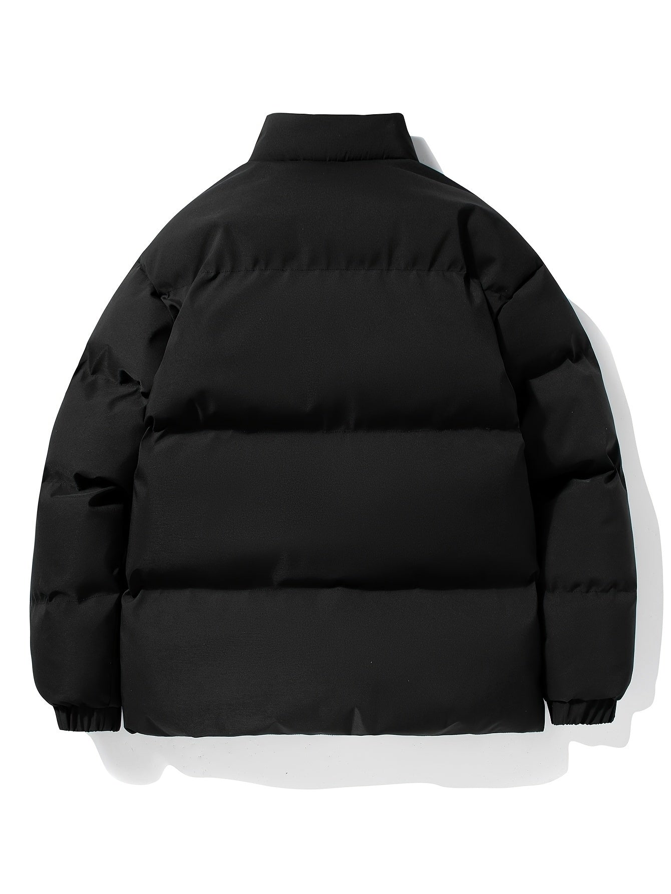 Visconte | Heren Winterjas | Japans Fleece gevoerde zip-up jas, opstaande kraag, warme herfst/winter coat