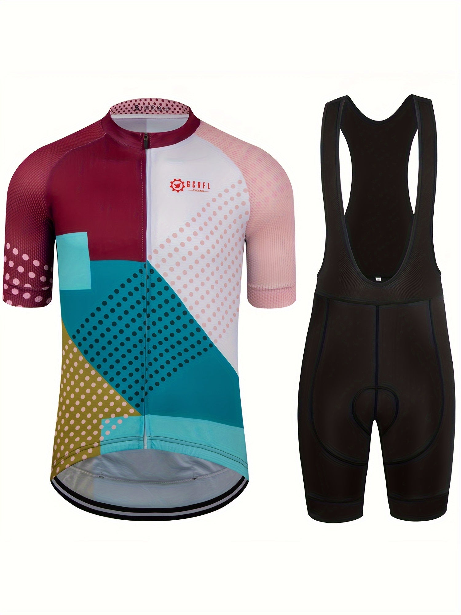 Abstract ontwerp wielershirt | Wielerkleding | Professioneel Fietsjersey