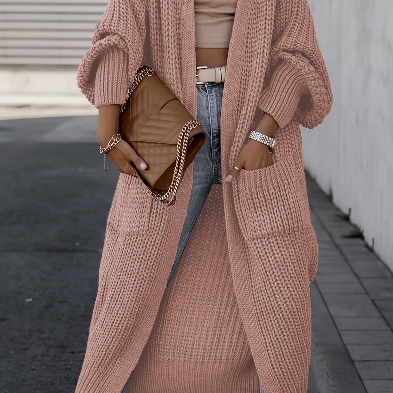 Cardigan | Regular Fit | Open Voorzijde - Lange Mouwen - Stijlvol en Warm voor Herfst en Winter