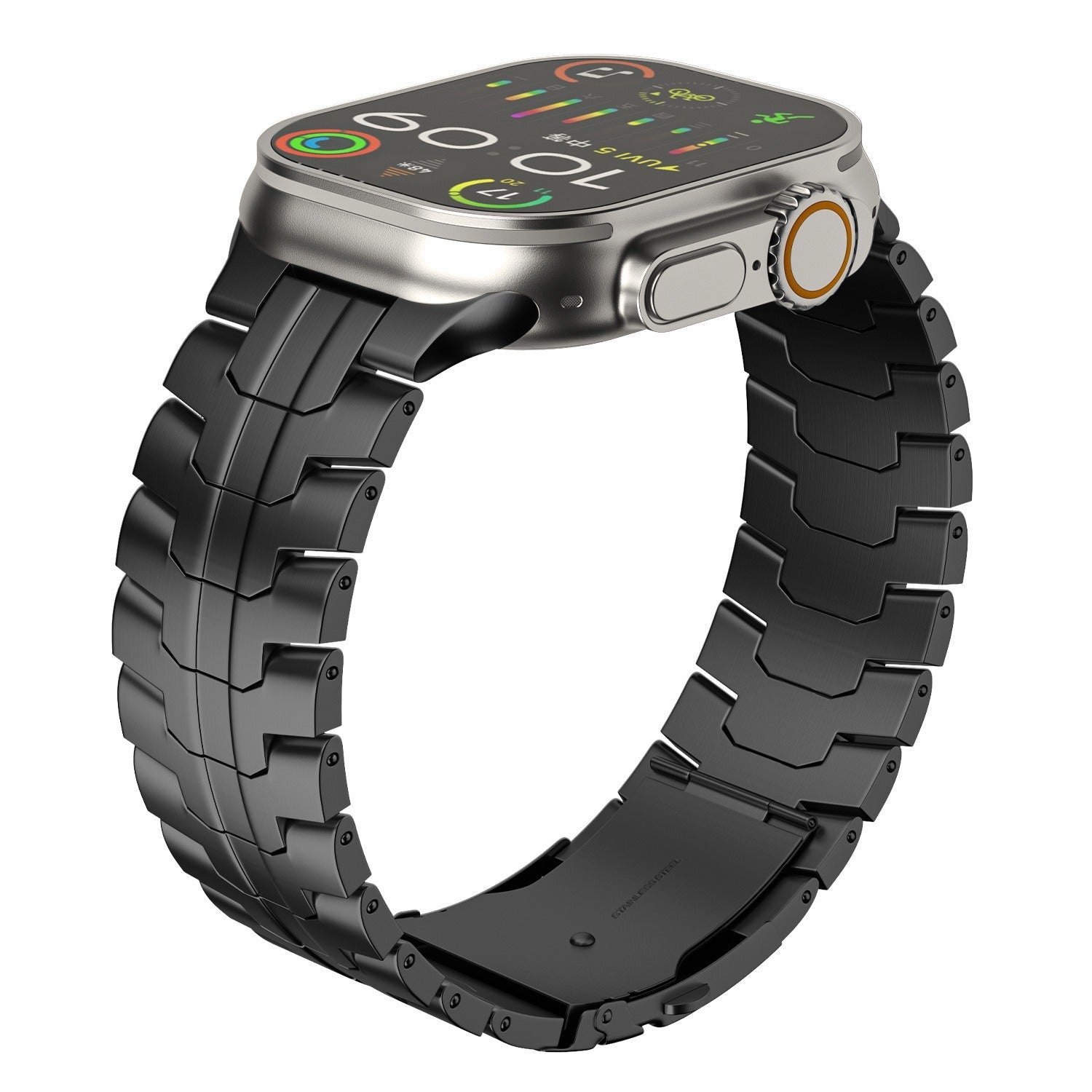 Kevanox Watch Band | Horlogebandjes | Titanium Apple Watch band met luxe uitstraling