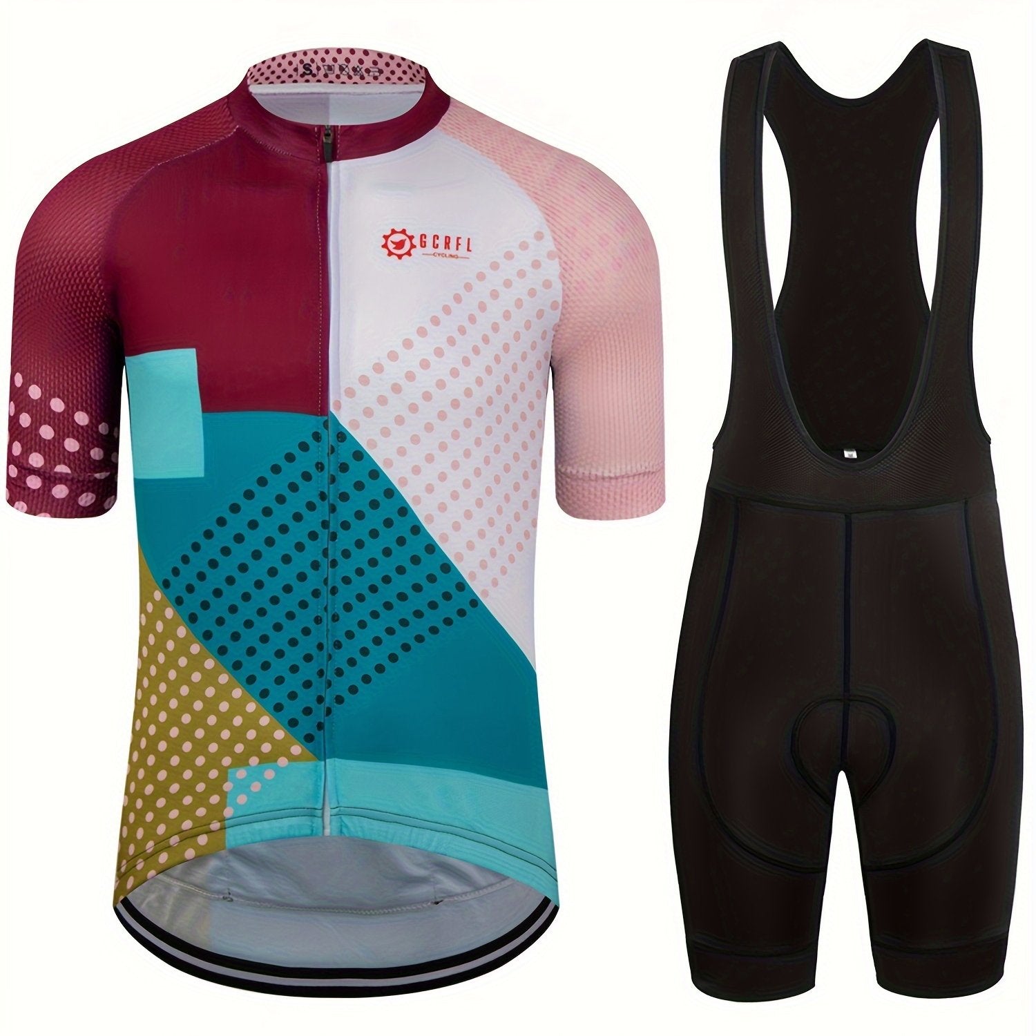 Abstract ontwerp wielershirt | Wielerkleding | Professioneel Fietsjersey