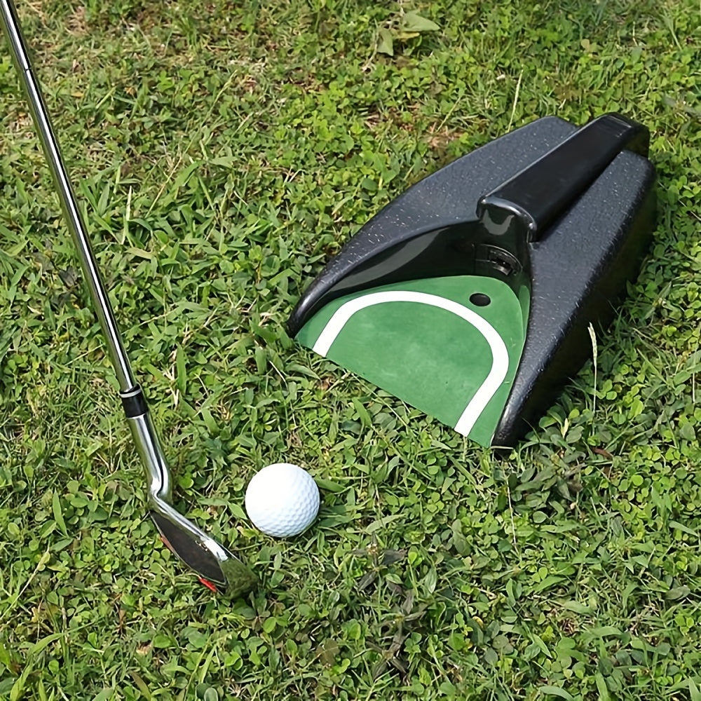 Putting Practice Mat met Automatisch Retour | Golf Puttingmat | Duurzaam ABS, Verbeter je Putt Skills