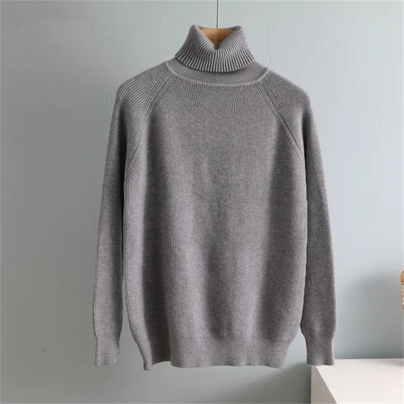 Turtleneck Women, Plain Turtleneck | Stylish - Comfortable - Perfect for Formal and Casual Occasions