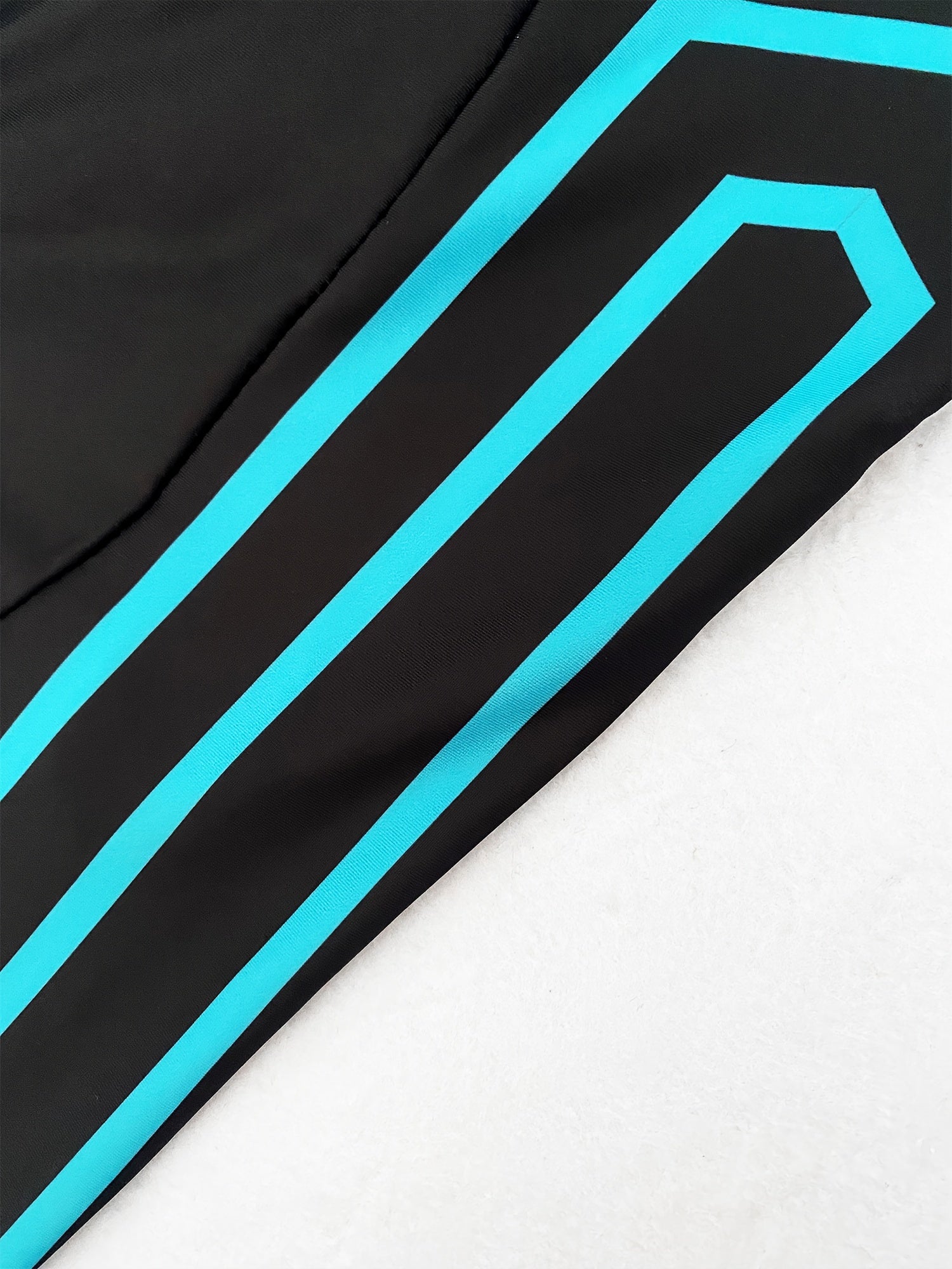 Gestroomlijnd streep wielershirt | Wielerkleding | Snelheidsfiets Jersey