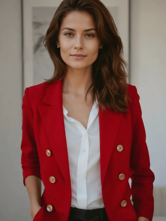 Mila - Comfortabele luxe blazer - Visconte