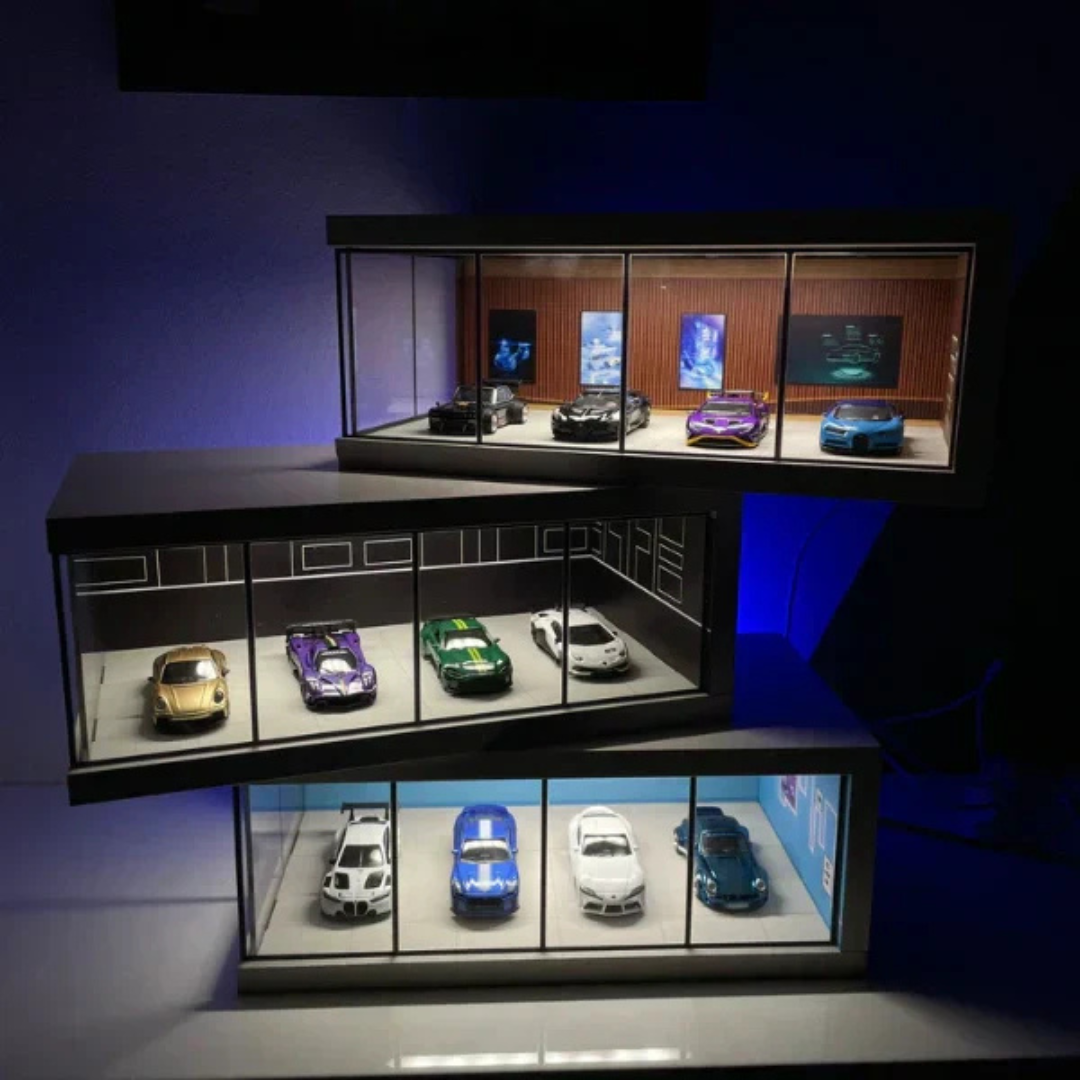 GaragePro 1:64 | Perfect thuis voor speelgoedauto's en miniatuurmodellen