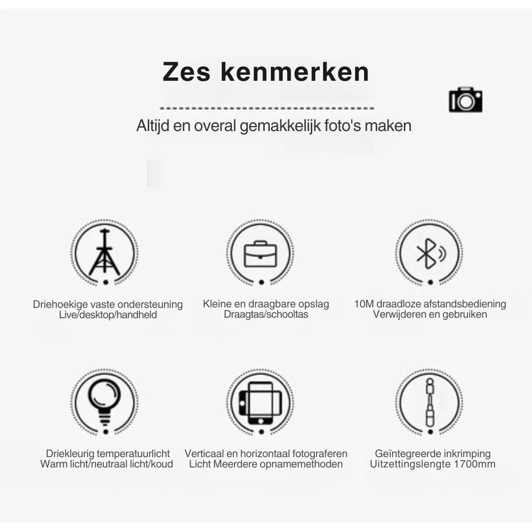 FlexiShot Stick | Je ultieme fotomaatje