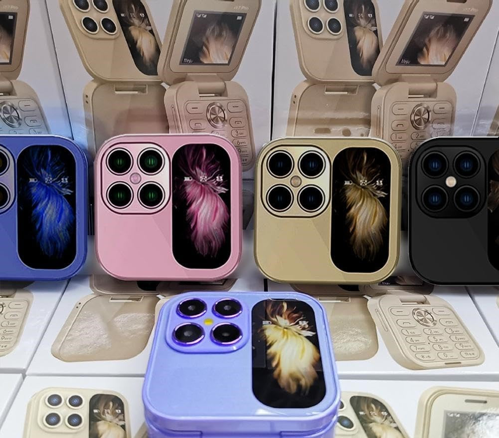 Compacte Opvouwbare Mini-telefoon – FlipLite