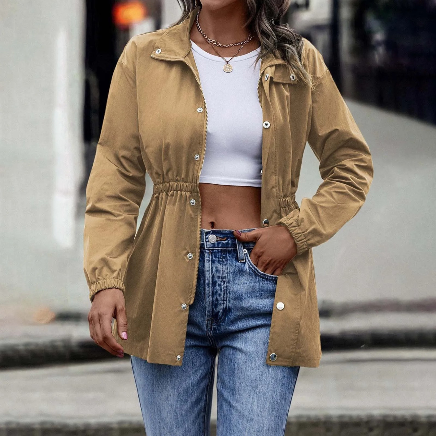 Summer Jacket Women - Trendy - Vintage - For A Fashionable Look