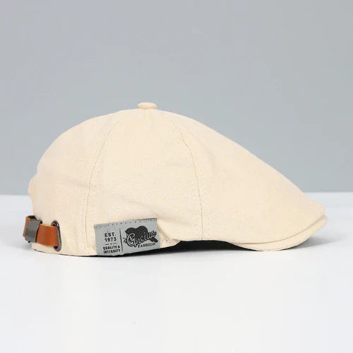 Verstelbare Elegante Baret voor Mannen – Wolmix, Tijdloos Design, Meerdere Kleuren