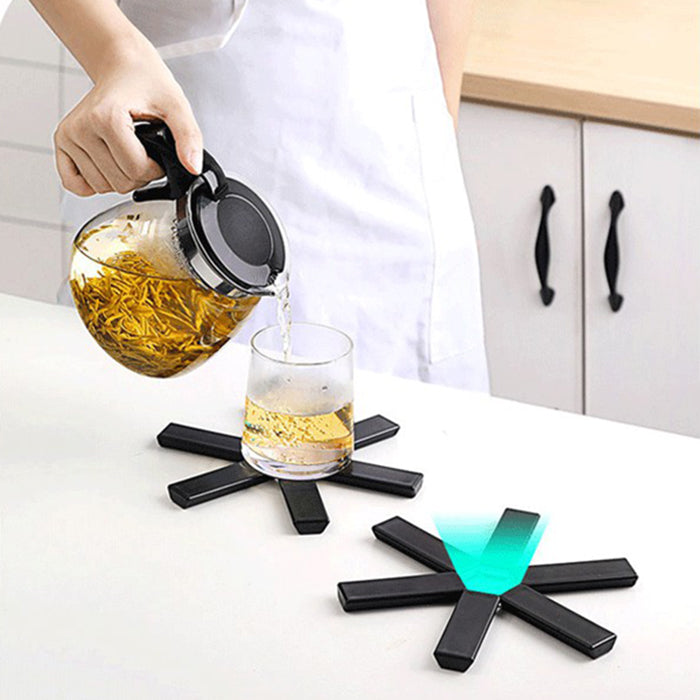 Heat Insulation Pad Set van 5 | Hittebestendige Onderzetter voor Veilig Koken (5 stuks)