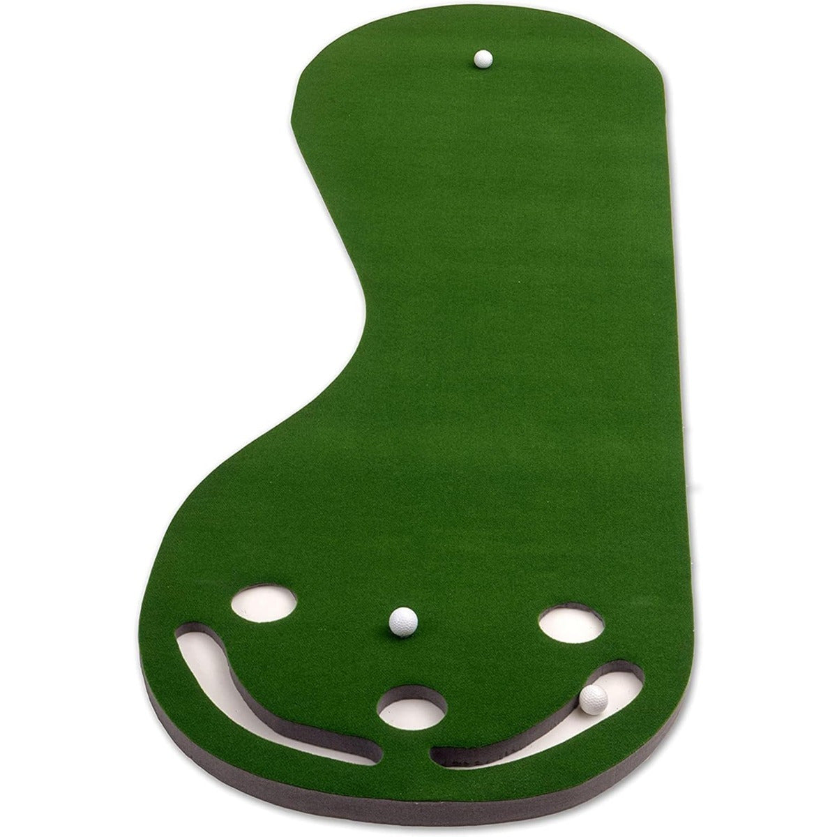 Draagbare Golf Putting Mat 91×274 cm | Indoor & Outdoor Puttingmat | Dual-Color Ontwerp met Viltstructuur