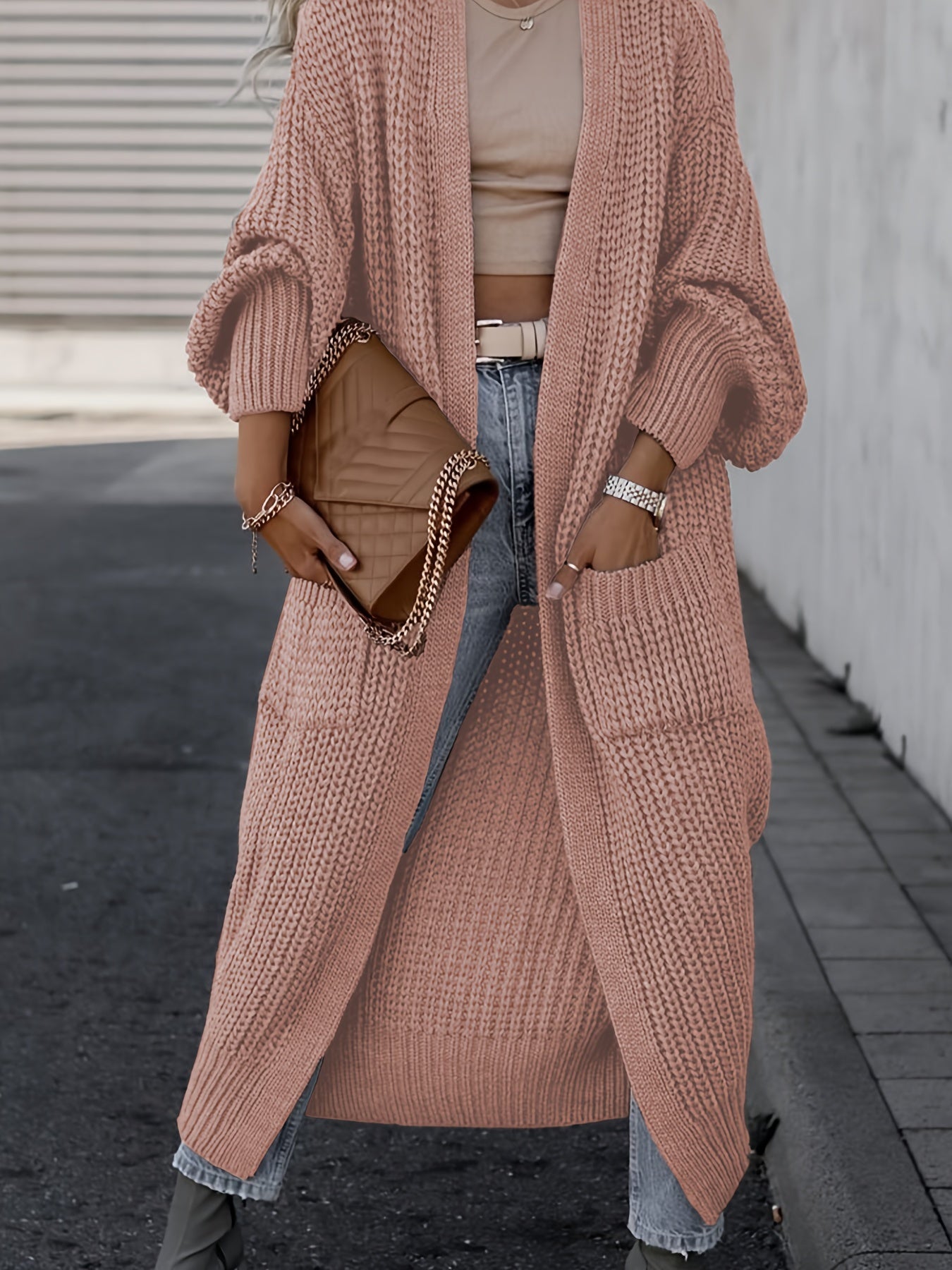 Cardigan | Regular Fit | Open Voorzijde - Lange Mouwen - Stijlvol en Warm voor Herfst en Winter