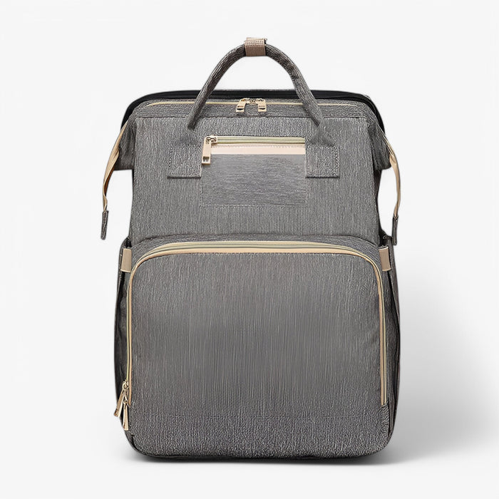 2-in-1 Luiertas "ReisNest" met Uitschuifbaar Babybedje