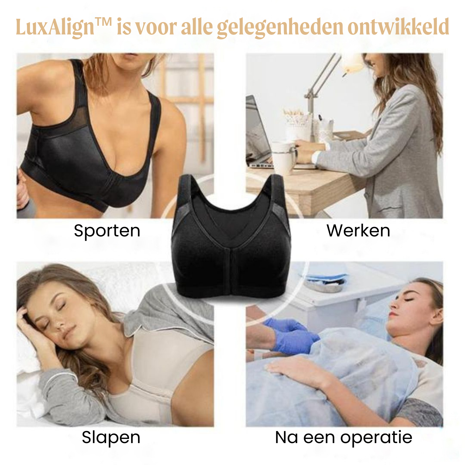 LuxAlign | Houdingscorrigerende beha voor optimaal comfort