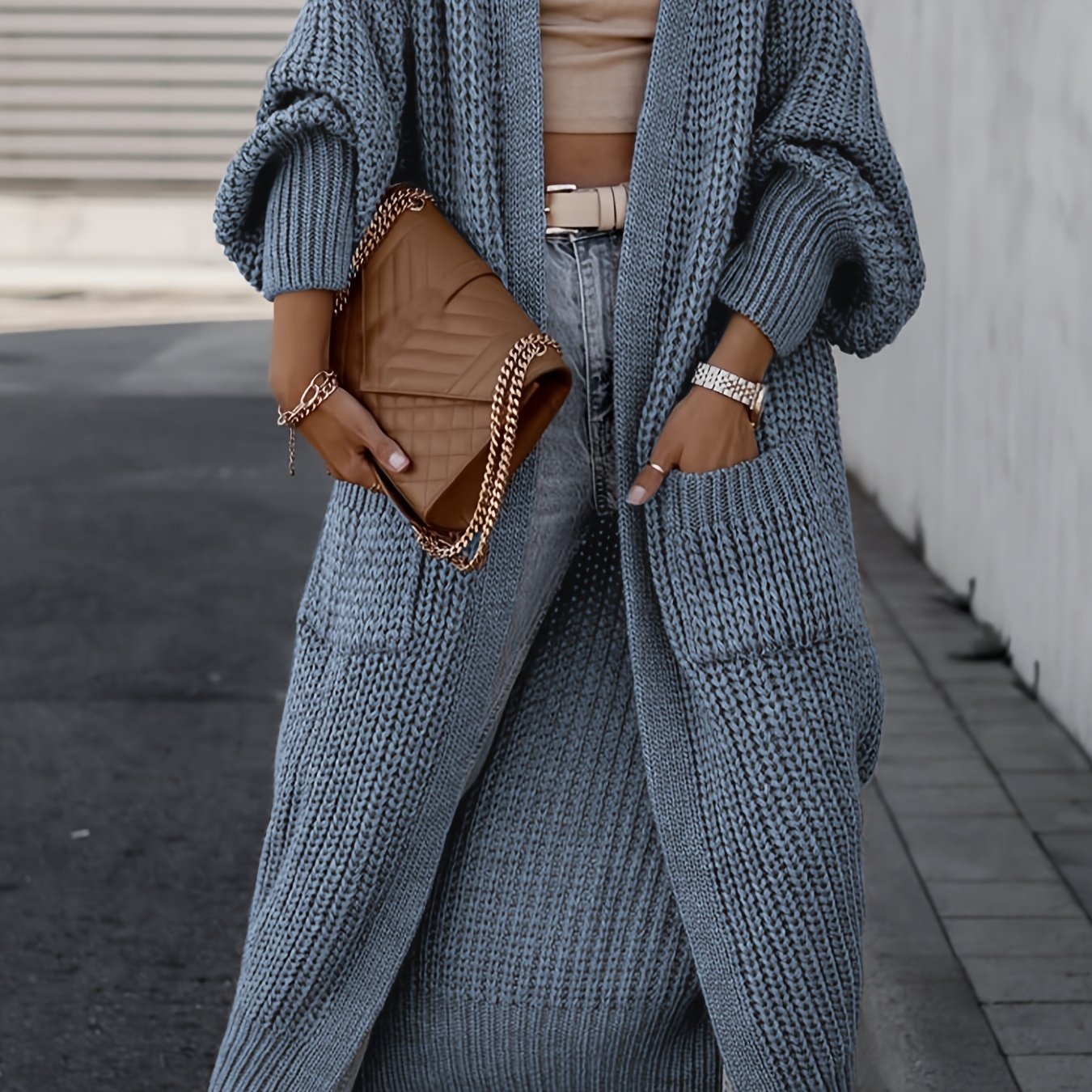 Cardigan | Regular Fit | Open Voorzijde - Lange Mouwen - Stijlvol en Warm voor Herfst en Winter