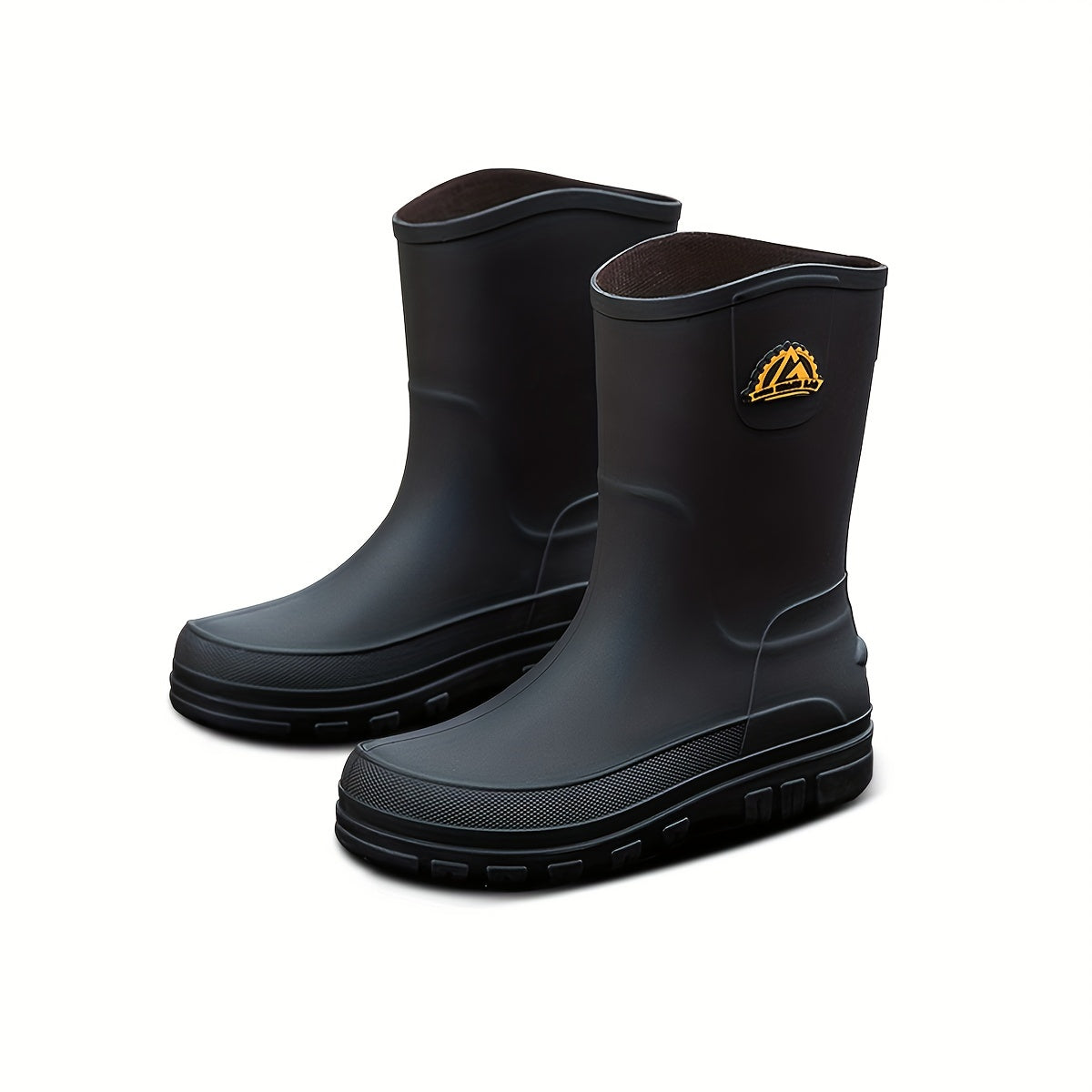 Regen laarzen | Slip-On Waterdichte Laarzen voor Heren - Duurzame Outdoor Laarzen voor Auto's Wassen, Tuinieren en Vissen