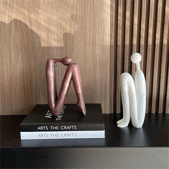 Elegant Bookend- Kunst voor Decoratie en Organisatie