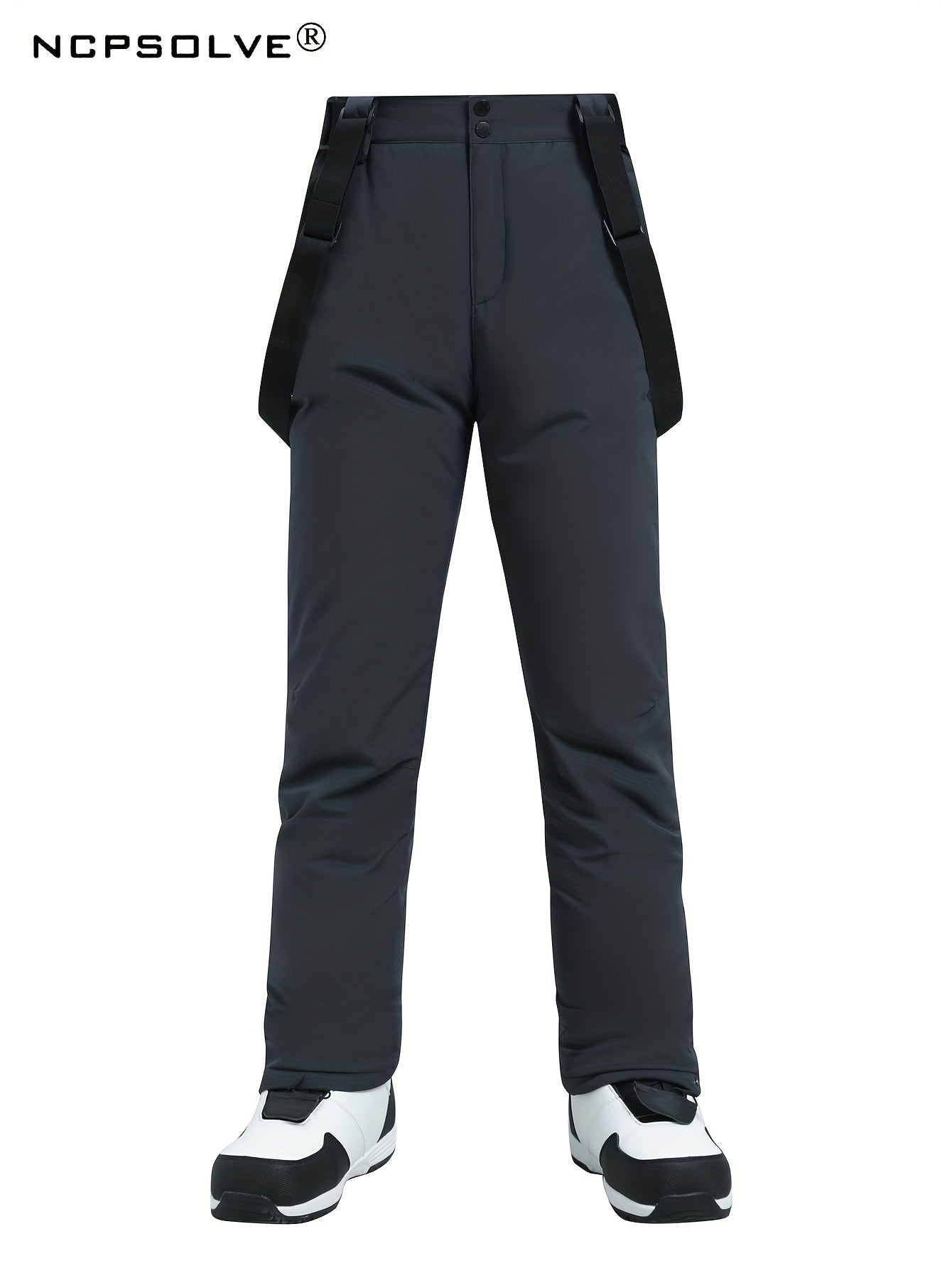 Ski Broek 25’ - Winddichte Bib Pants - Dikke voering - AlpineGlide - TP - Essential