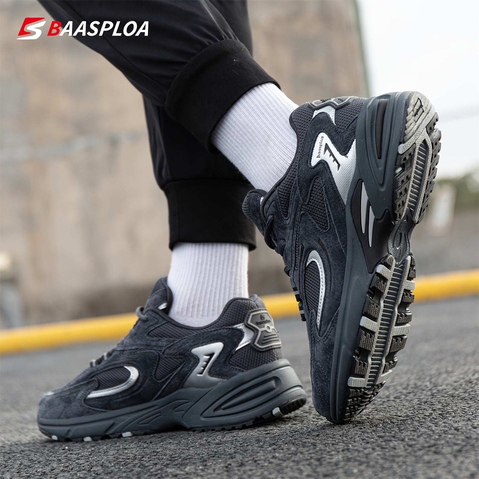 Streetwear Sneaker 526 Heren | Comfortabele Sneakers met Non-slip Zool - Perfect voor Buitenactiviteiten - Essential