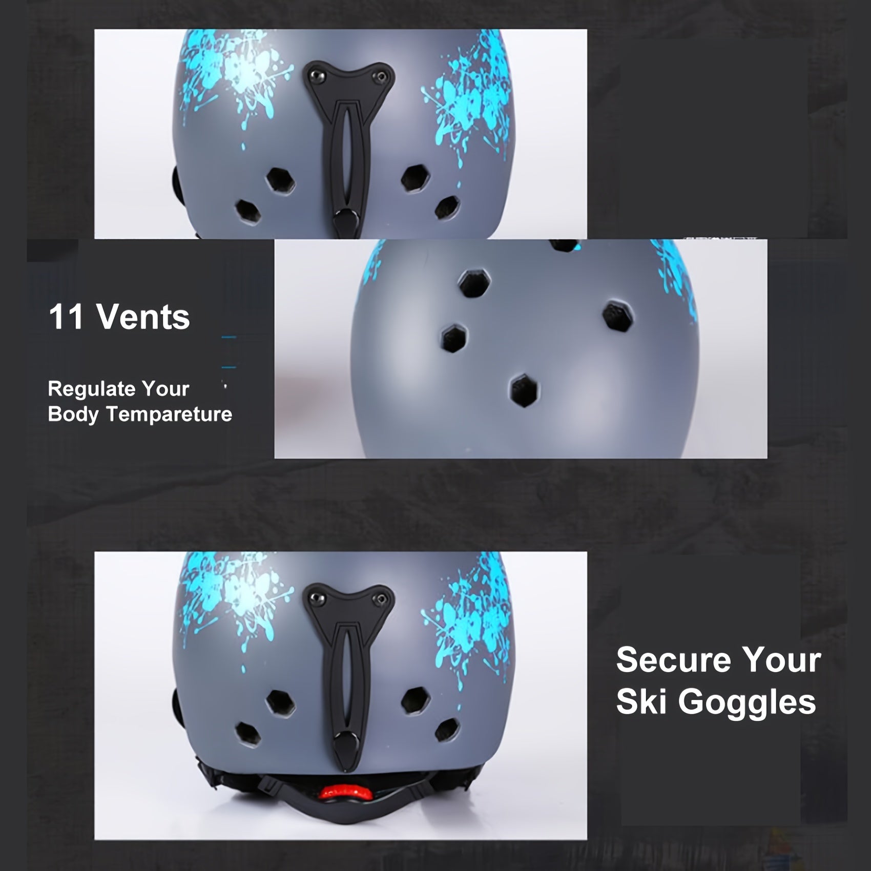 MOON Bloom 24' 25 ' | Skihelm met Skibril, PC+EPS & ABS Hoge Kwaliteit - Geschikt voor Skiën, Snowboarden en Skateboarden - Beschermende Outdoor Ski Gear