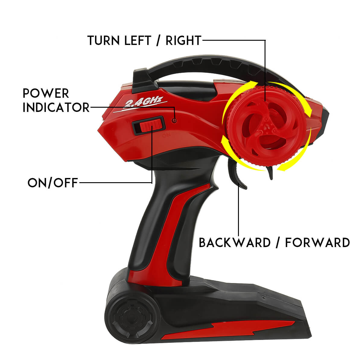 6-Wiel RC Monster Truck – Off-Road 1/12 Schaal Met Geavanceerde 2.4GHz Technologie en Hoge Snelheid