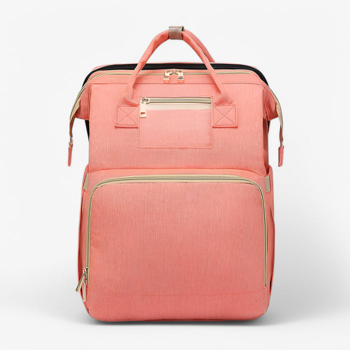 2-in-1 Luiertas "ReisNest" met Uitschuifbaar Babybedje