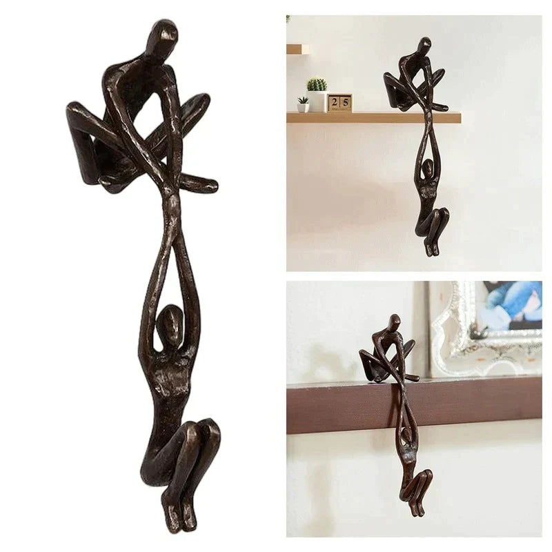 Eeuwige Liefde en Kracht | Sculptuur Beeldje | Huisdecoratie | Unieke Decoratie - Nederland