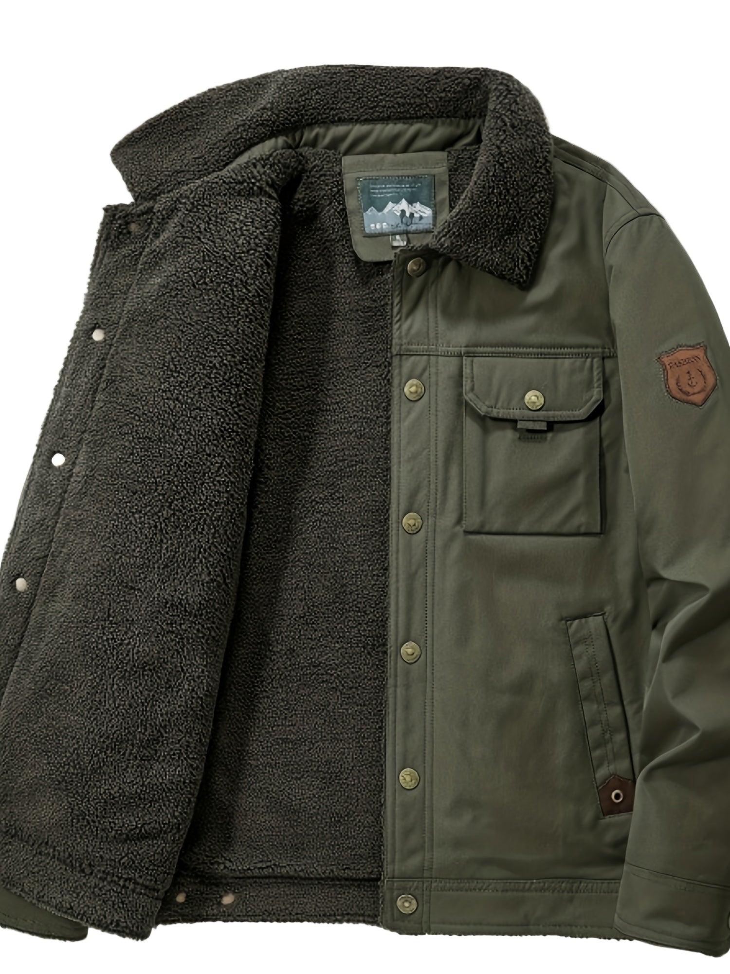 IWEAR | Winterjas Heren | Dikke voering | Waterafstotend