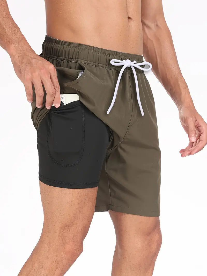 Sneldrogende Zwembroek Heren – Ademend Polyester & Comfortabele Pasvorm