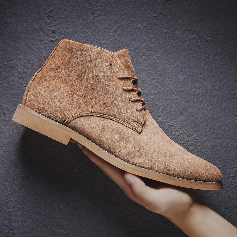 Heren Desert Boots Met Veters