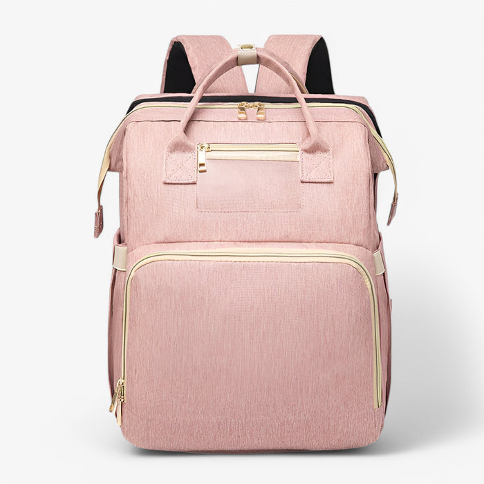 2-in-1 Luiertas "ReisNest" met Uitschuifbaar Babybedje