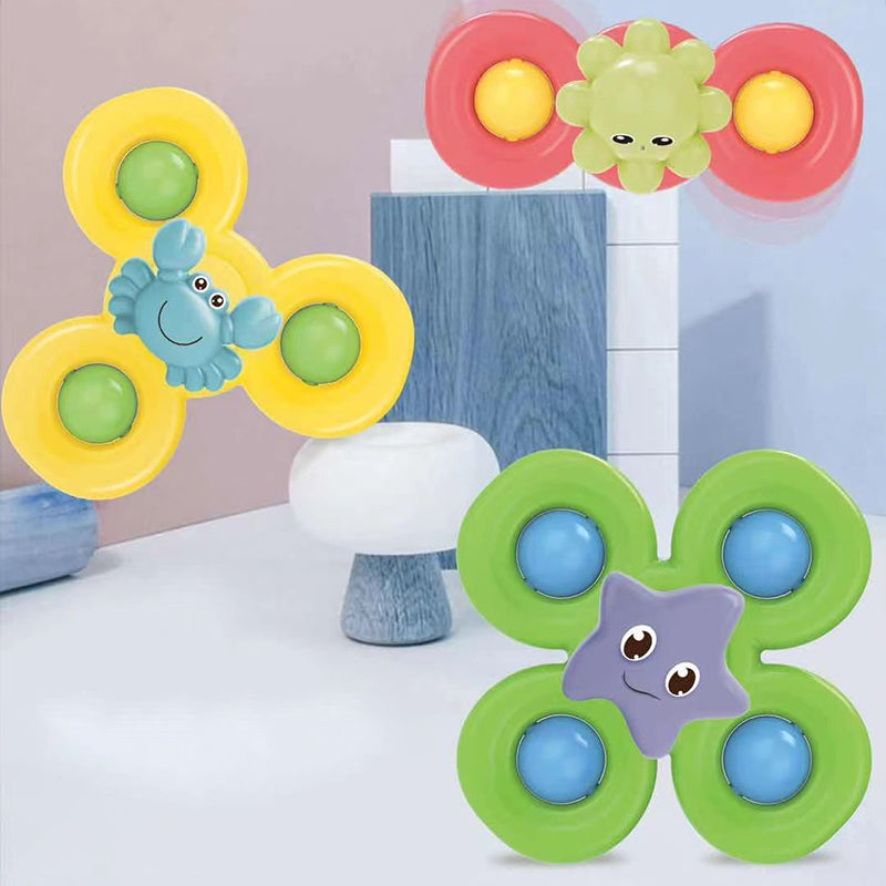 Baby Spinner - Draaibaar Speelgoed voor Baby's (set van 3)