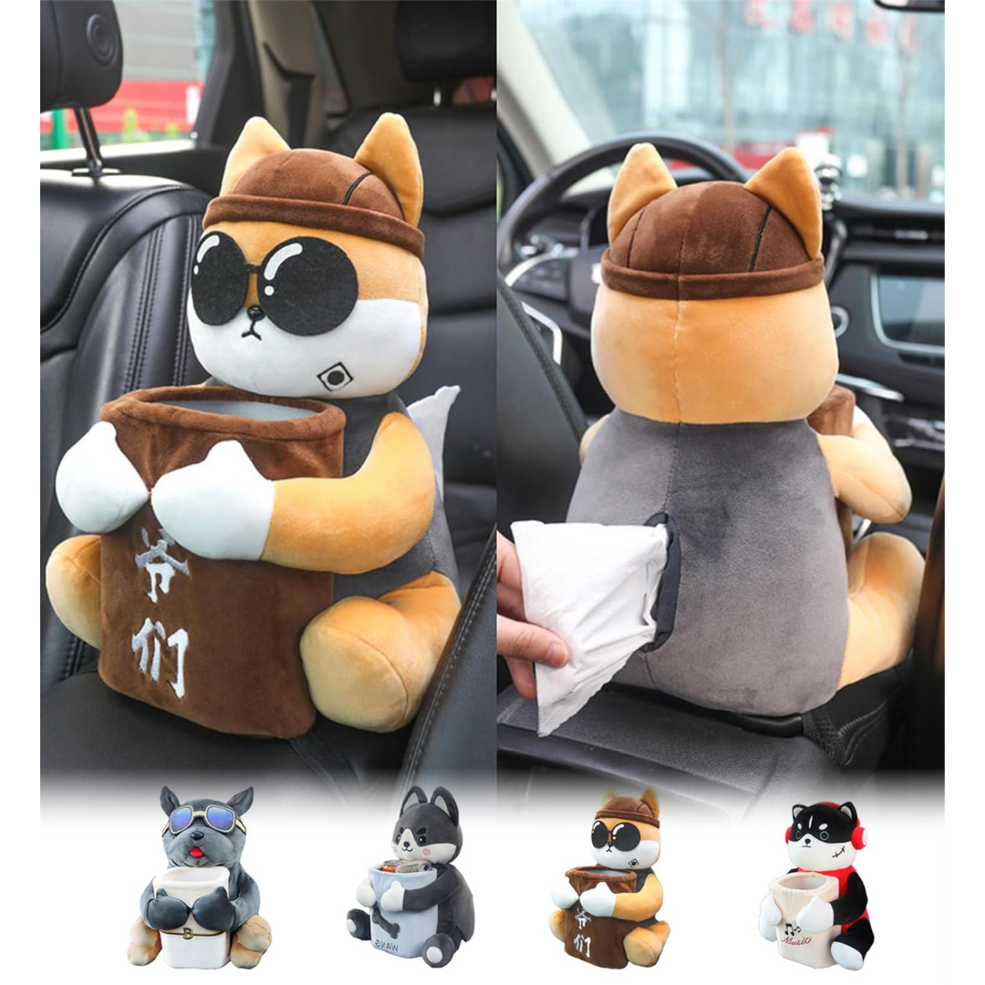 PawPouch Organizer | Schattige opbergers voor in de auto met dierenthema