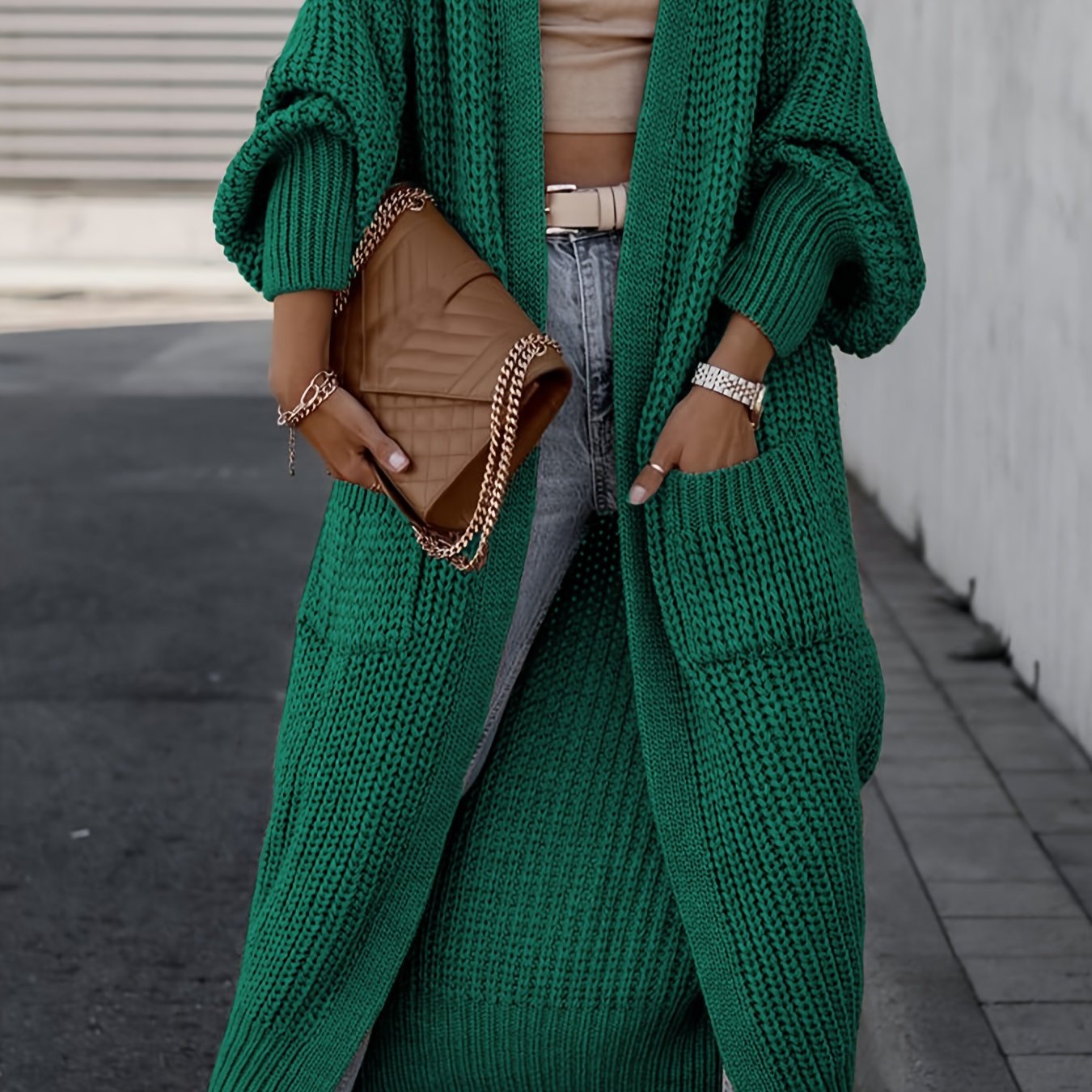 Cardigan | Regular Fit | Open Voorzijde - Lange Mouwen - Stijlvol en Warm voor Herfst en Winter