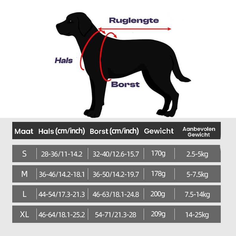 Anti-ontsnap Reflecterend Honden Tuig Met Handvat
