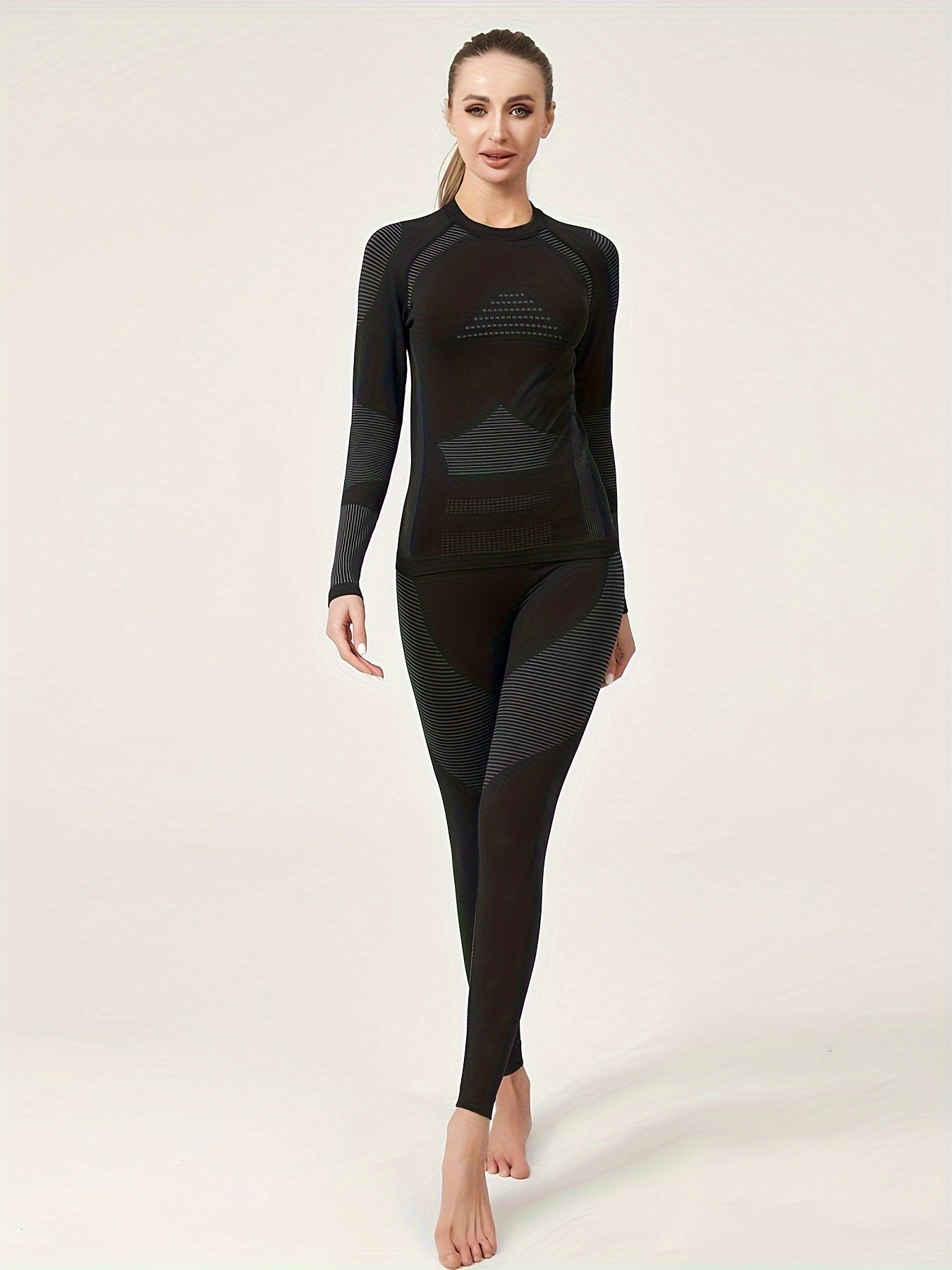 Thermo Onder/Basislaag Set Dames 219 | Warme Basislaag voor Yoga & Skiën - Perfect voor Herfst & Winter - Essential