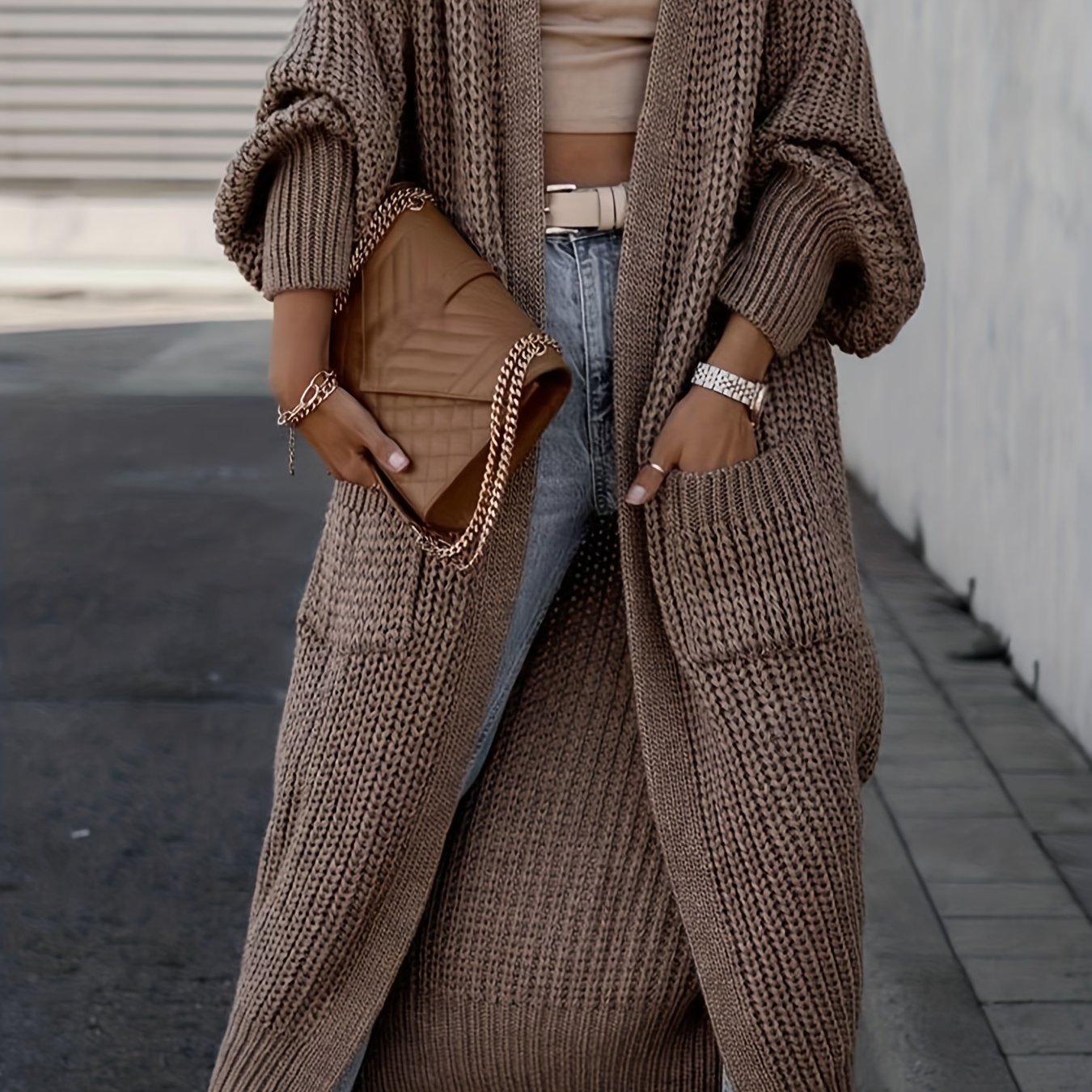 Cardigan | Regular Fit | Open Voorzijde - Lange Mouwen - Stijlvol en Warm voor Herfst en Winter
