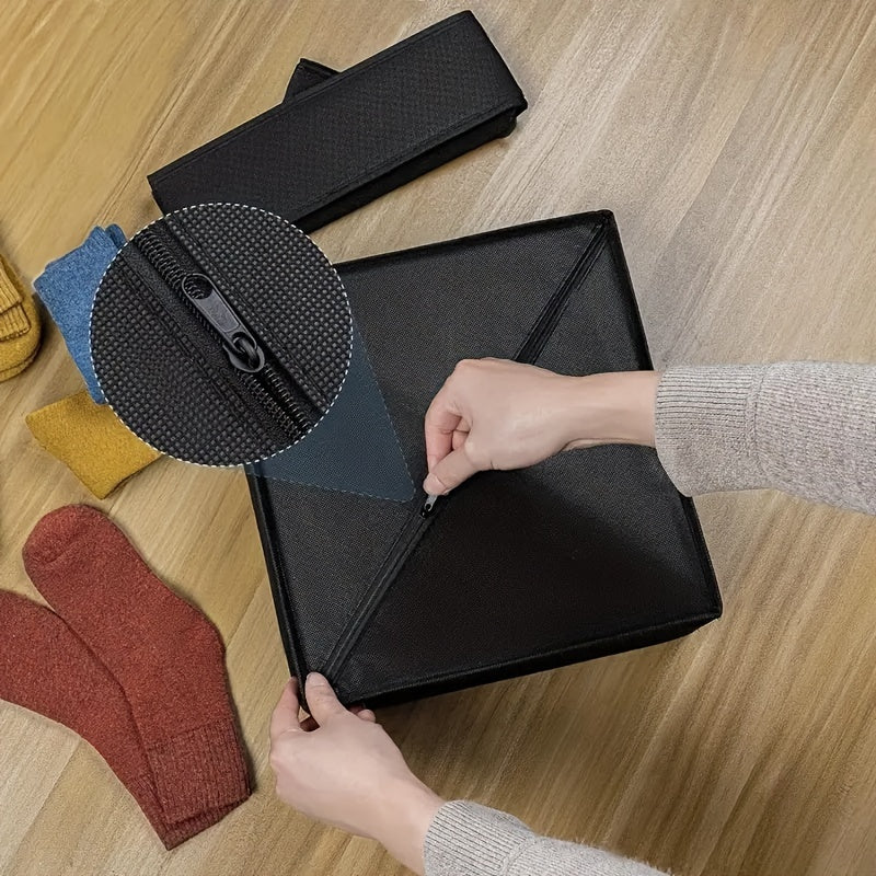 2-Pack Opvouwbare Sokken- en Ondergoedorganizer met 24 Vakken