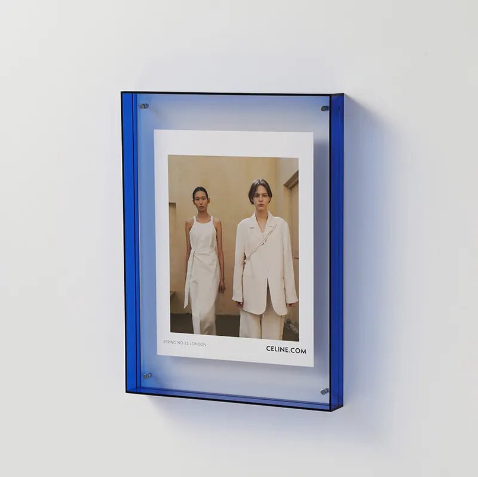 ListingFrame | Decoratief Fotolijstje van Levendig Gekleurd Transparant Acryl