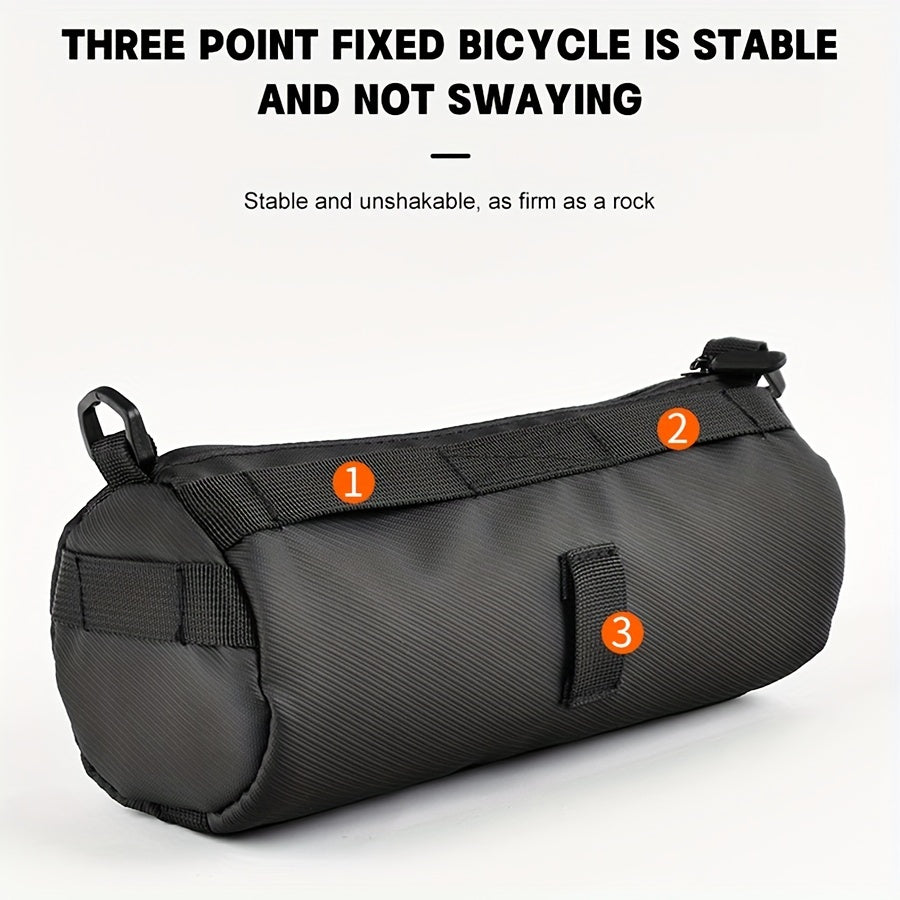 Ruime capaciteit fietstas | Stuurtas | Ruime stuurtas voor lange fietstochten