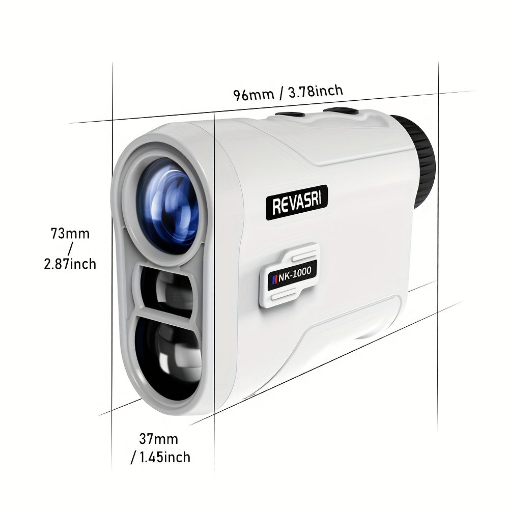 REVASRI – Golf Rangefinder met Slope & Pin Lock | Golf Afstandsmeter | 914m Laser, Oplaadbaar, Toernooilegale Slope Functie