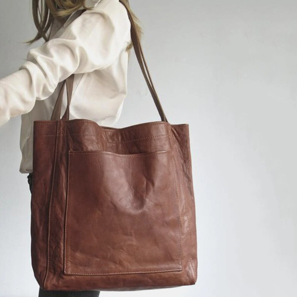 MARIJA™ | ELEGANTE LEDEREN SHOPPER