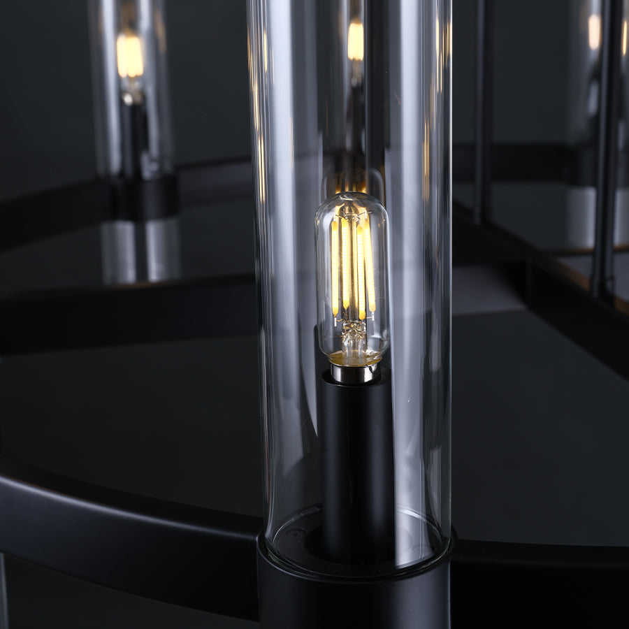 Farmhouse Wagon Wheel Kroonluchter