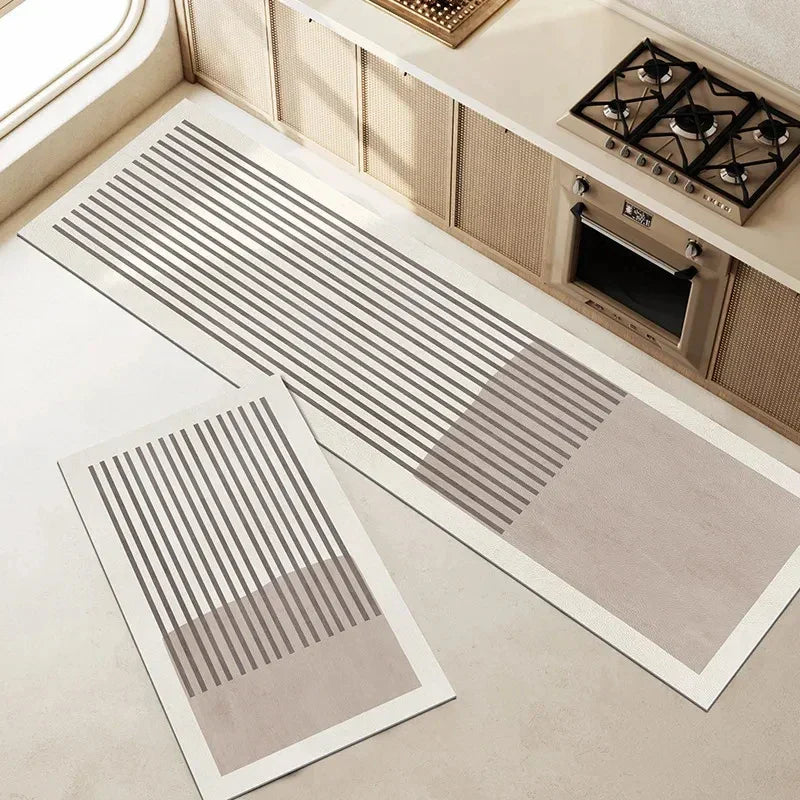 Antislip Keukenmat - Super Absorberend en Duurzaam - Minimalistisch Design voor Comfort en Veiligheid